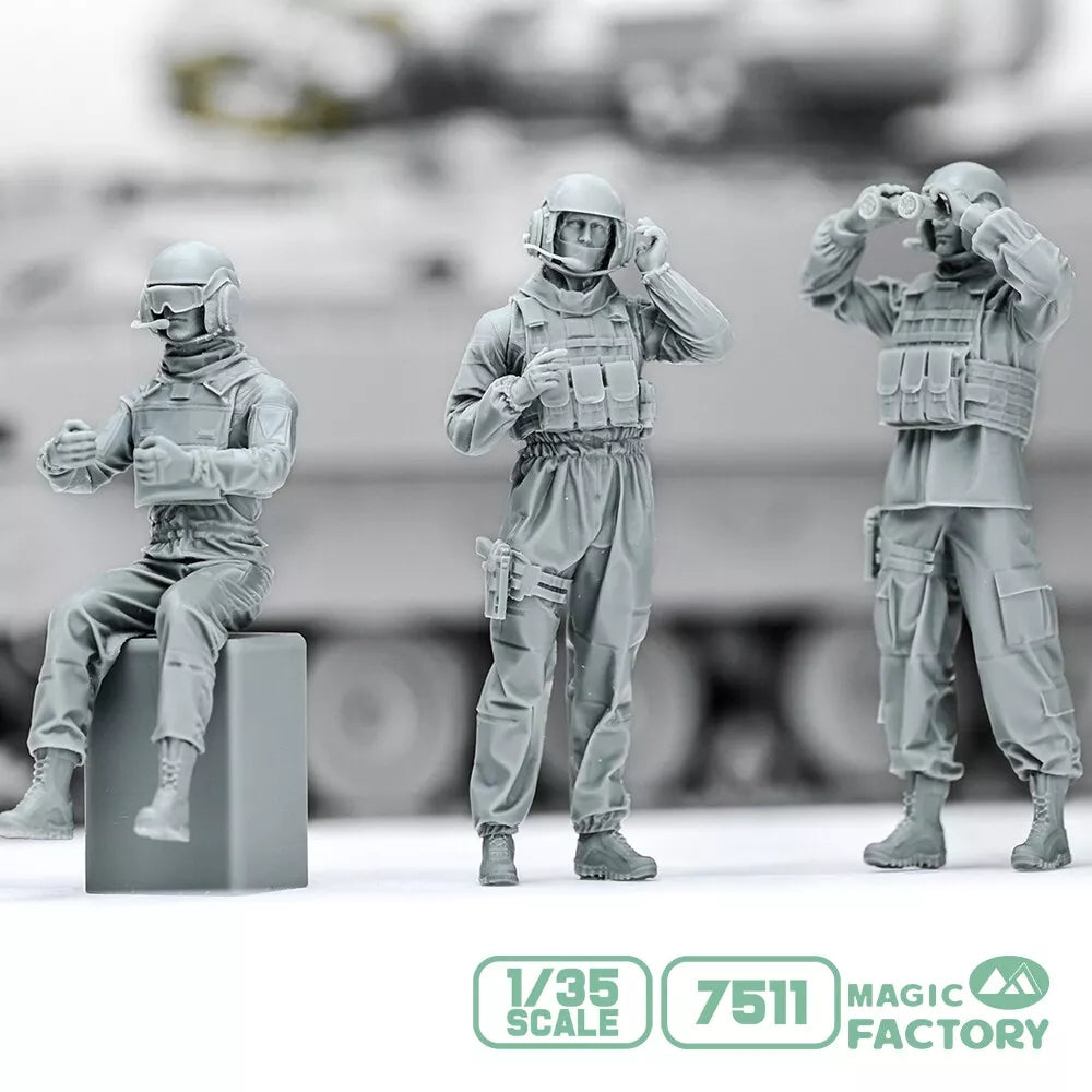 Magic Factory 7511 Coffret d&amp;#39;équipage de véhicule de combat moderne de l&amp;#39;armée américaine (années 2020) 1/35 – image 2