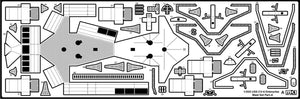 MK1 Design MD-20021 Porte-avions CV-6 Enterprise de l&amp;#39;US Navy - Pièces de détail pour maquette Trumpeter au 1/200 – imagen 60