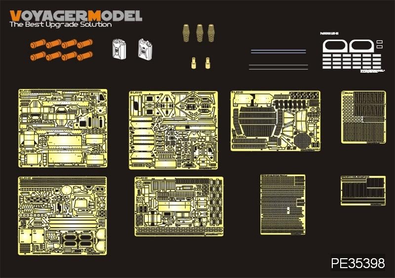 Maquette Voyager PE35398 LAV-III canadien moderne pour TRUMPETER 01519 1/35