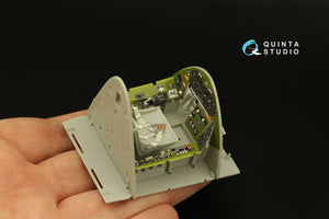 Intérieur imprimé en 3D et coloré sur papier décalcomanie Quinta Studio QD32133 F6F-3 Hellcat (Trumpeter) 1/32 – image 14