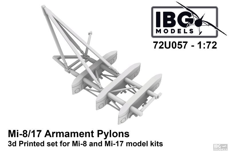 Pylônes d'armement IBG 72U057 Mi-17 1/72