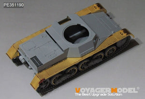 Ailes de char allemand Pz.Kpfw.I Ausf.B de la Seconde Guerre mondiale, modèle Voyager PE351190 (pour TAKOM 2145), échelle 1/35 – imagen 8