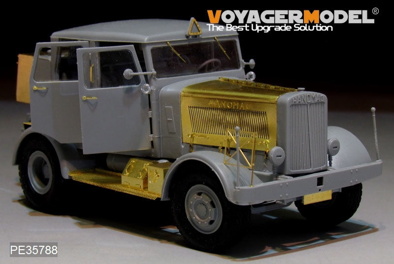 Maquette Voyager PE35788 Voiture militaire Hanomag SS100 de la Seconde Guerre mondiale pour TAKOM 2068 et 2110, échelle 1/35 – image 5