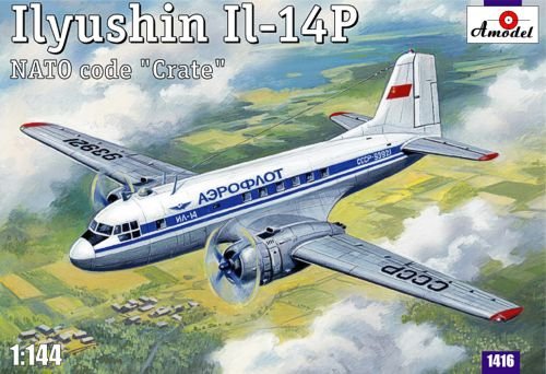 Modèle A 01416 Ilyushin IL-14P (Crate code OTAN) (1/144)