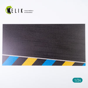 KELIK KS24004 ROUTE ASPHALTE 24 HEURES DU MANS TYPE 2 BASE - ACRYLIQUE 3 MM (180 X 357 MM) 1/24 – imagen 2