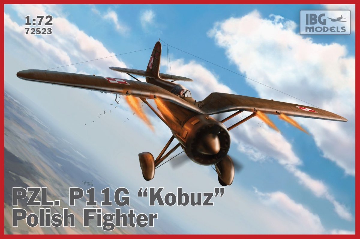 IBG 72523 PZL P.11g Kobuz chasseur polonais 1/72
