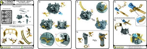 Maquette Master SM-350-092 USN 40 mm/56 Bofors à double affût ver.2 / avec directeur de tir Mk-51 - (résine, photodécoupe et pièces tournées) - (6 pièces) 1/350 – image 7