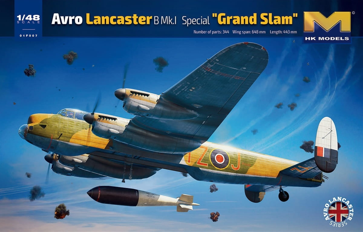 Maquette HK Models 01F007 Avro Lancaster B Mk.I Special Grand Slam 1/48 – Bild 2