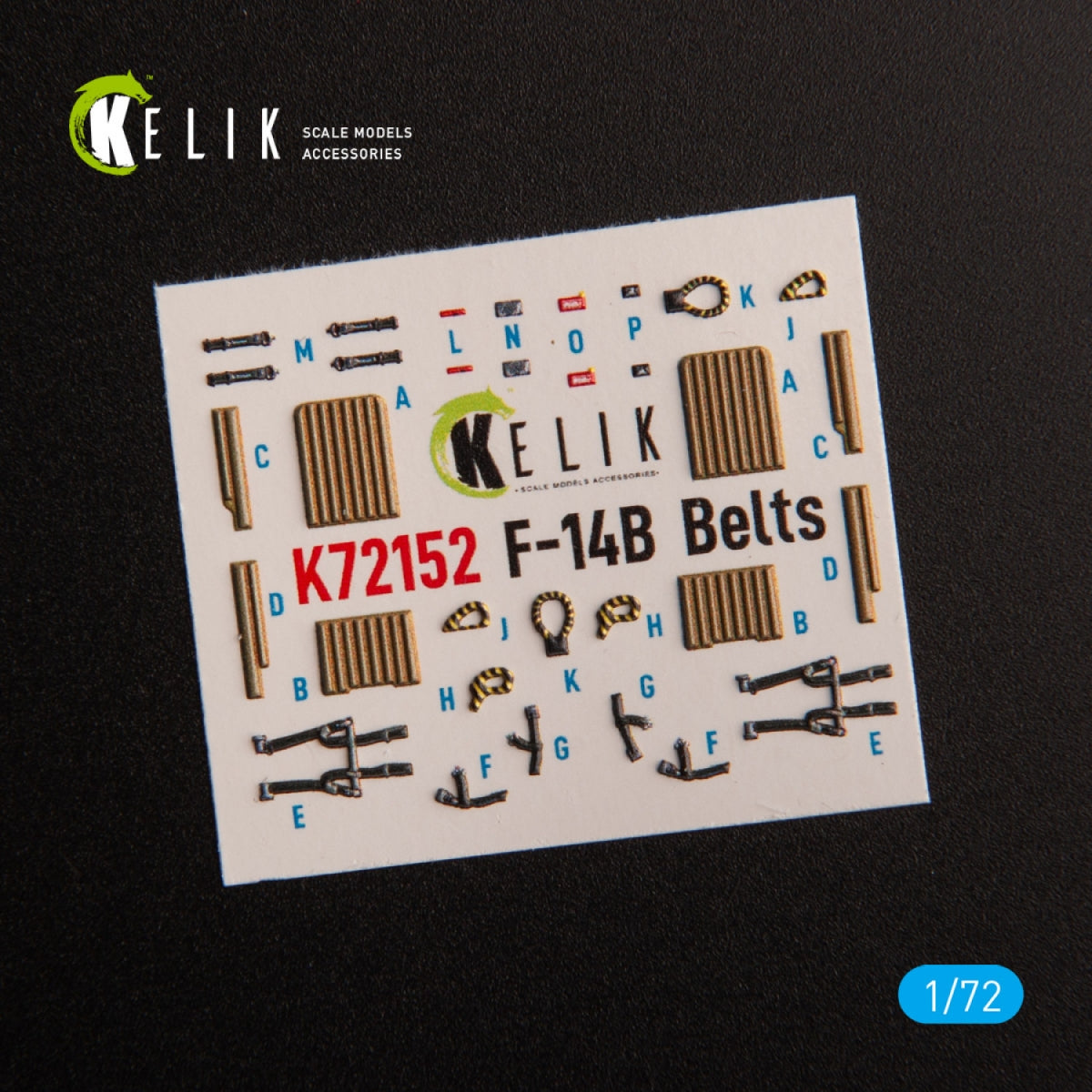 KELIK K72152 F-14B - décalcomanies 3D intérieures pour maquette GWH au 1/72 – image 3