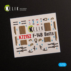 KELIK K72152 F-14B - décalcomanies 3D intérieures pour maquette GWH au 1/72 – image 3