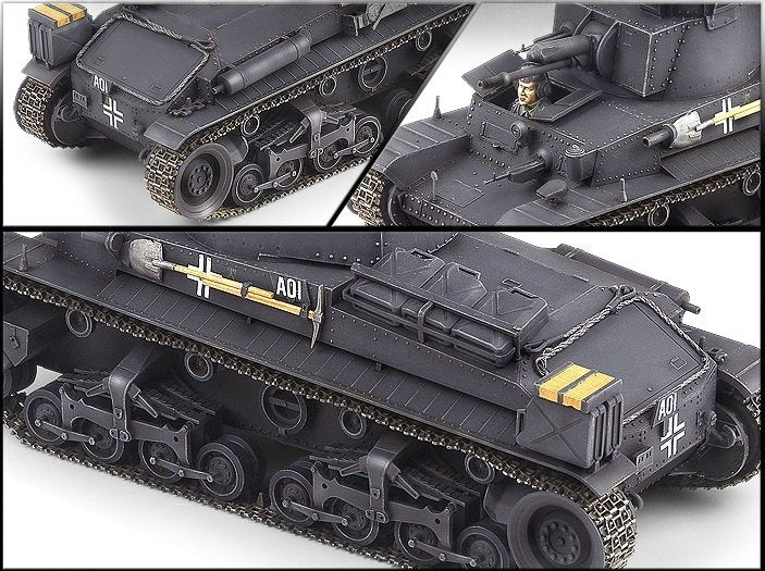 Maquette Academy 13280 Char léger allemand Pz.Kpfw. 35(t) (1/35) – immagine 4