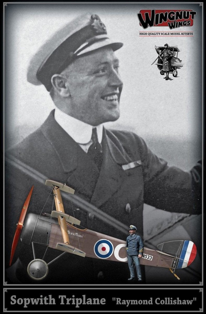Wingnut Wings 32607 Sopwith Triplan « Raymond Collishaw » avec figurine en résine 1/32