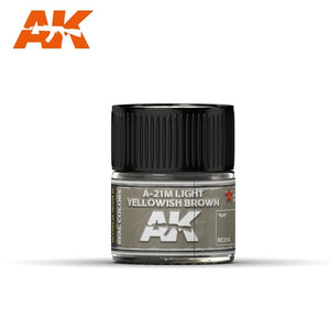 AK Interactive RC314 A-21M BRUN JAUNE CLAIR 10ML