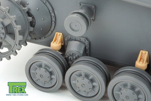 Butée de suspension T-Rex Studio TR35068, version ancienne, pour PzKpfw IV avant Ausf.H, échelle 1/35 – imagen 2