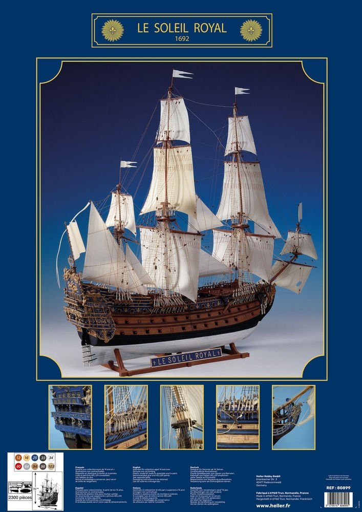 Heller 58899 Kit de démarrage - Solei Royal 1/100
