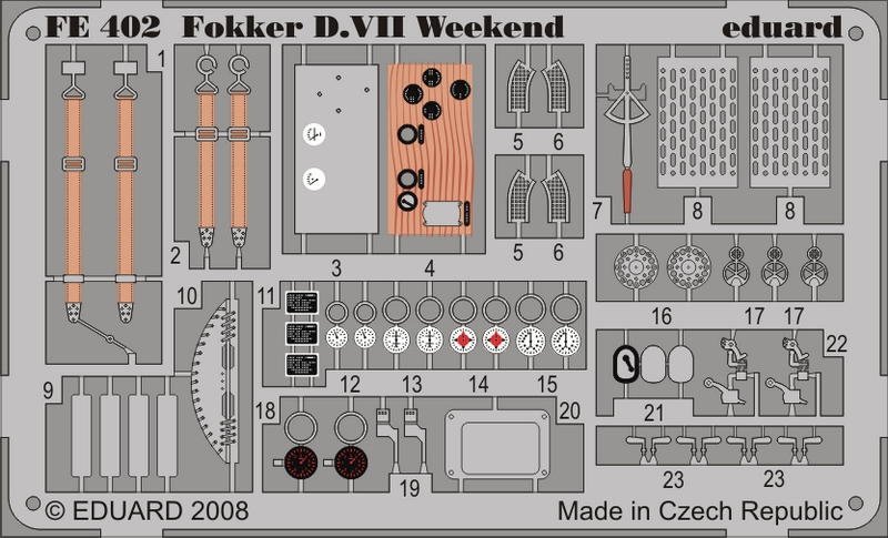 Eduard FE402 Fokker D. VII Weekend EDUARD 1/48 