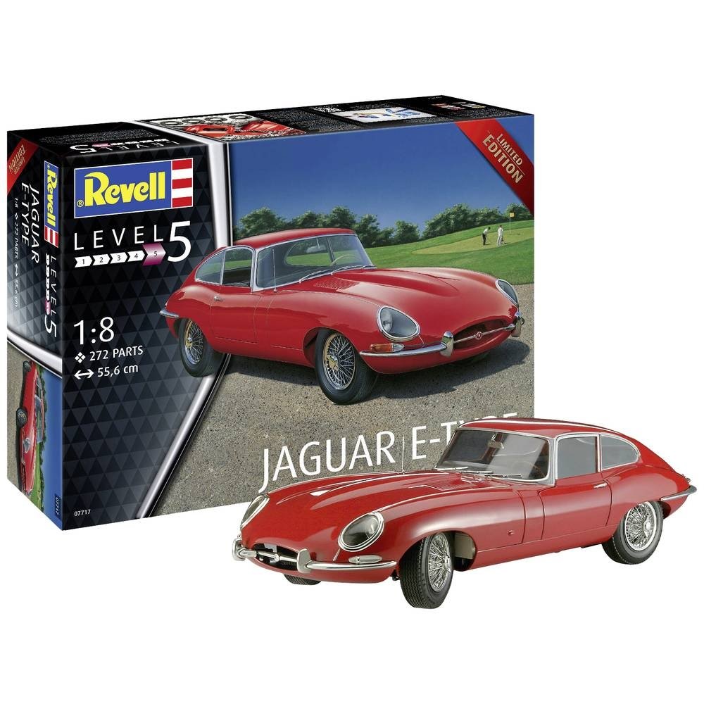 Revell 07717 Jaguar Type E 1/8
