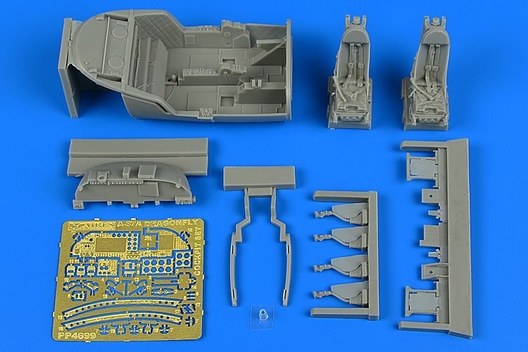 Ensemble cockpit Aires 4699 A-37A Dragonfly 1/48 TRUMPETER
