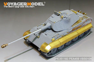 Maquette Voyager PE351183 Char King Tiger allemand de la Seconde Guerre mondiale (tourelle Porsche) (pour kit DRAGON/ZVEZDA) 1/35 – imagen 5
