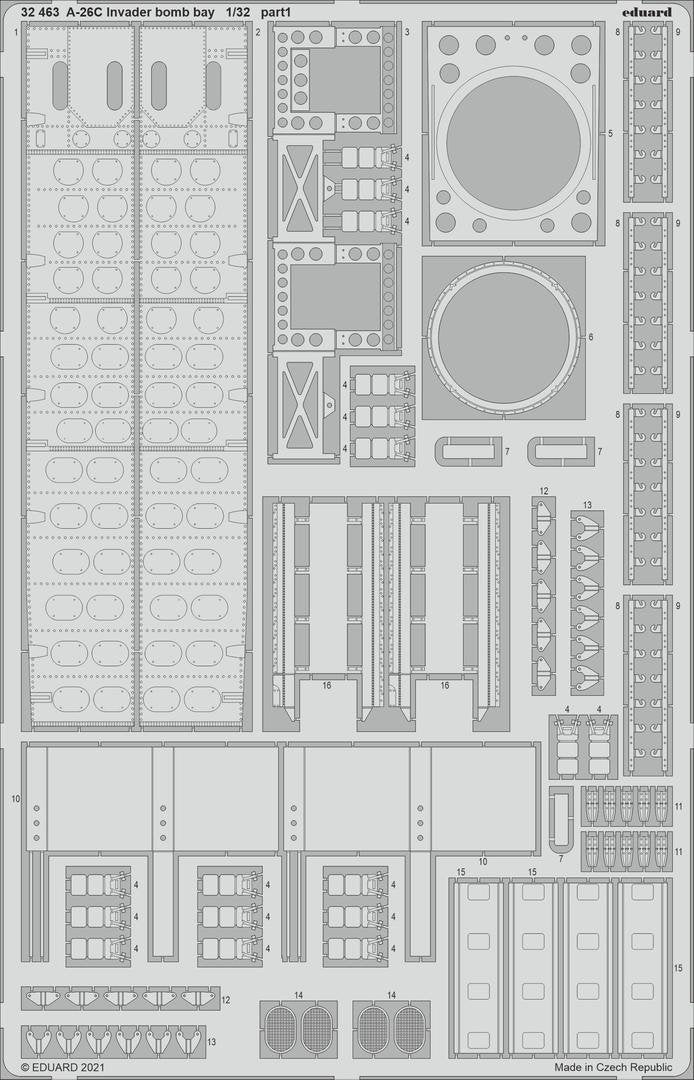 Eduard BIG33131 A-26C Invader PART II HOBBY BOSS 1/32 – zdjęcie 2