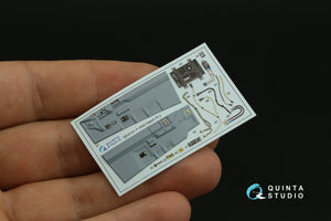 Intérieur imprimé en 3D et coloré sur papier décalcomanie Quinta Studio QD32141 F-104G (Italeri) 1/32 – Bild 6