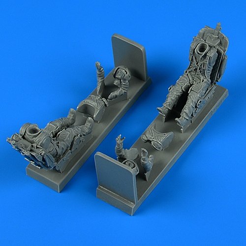 Aerobonus 320160 Pilote soviétique et pilote d'entraînement avec ej. siège pour MiG-21 UM pour Trumpeter 1/32