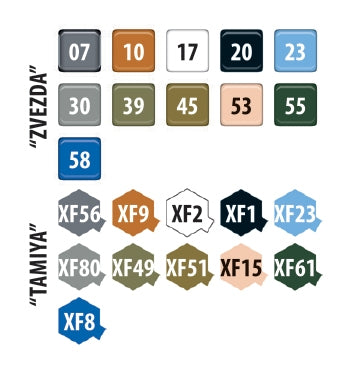 Zvezda 7327 chasseur soviétique Yak-1 27-92 série 1/72 – image 7