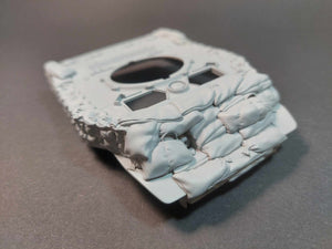 Panzer Art RE35-770 Coque de Stuart M5 avec châssis et blindage de sacs de sable 1/35