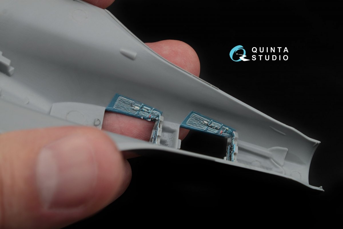 Intérieur imprimé en 3D et coloré sur papier décalcomanie Quinta Studio QD72012 Su-30SM (pour kit Zvezda) 1/72 – image 6