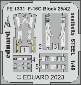 Maquette Eduard BIG49365 F-16C Block 42 jusqu&amp;#39;en 2005 KINETIC MODEL 1/48 – Bild 5