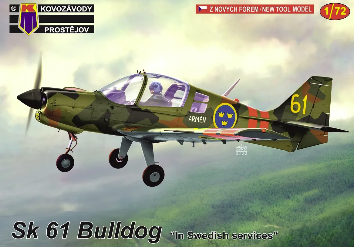 Kovozavody Prostejov KPM0300 Sk 61 Bulldog &amp;quot;Dans les services suédois&amp;quot; 1/72