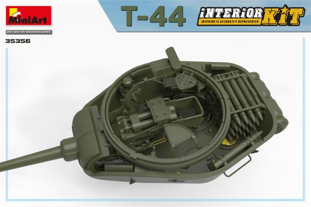 MiniArt 35356 T-44 KIT INTÉRIEUR 1/35 – image 9