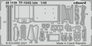Eduard 491139 TF-104G, en retard pour Kinetic Model 1/48 – image 2