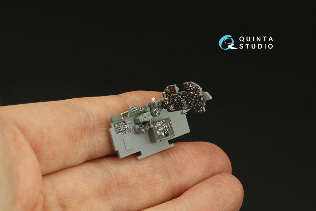 Quinta Studio QD48336 P-47D Thunderbolt Razorback 3D-Printed &amp;amp; coloured Interior on decal paper (Tamiya) 1/48 – zdjęcie 9