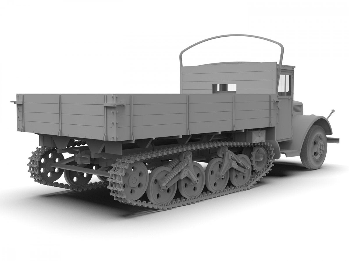 ICM 35410 V3000S/SSM Maultier &amp;#39;Einheitsfahrerhaus&amp;#39;, WWII German Truck 1/35 – zdjęcie 3