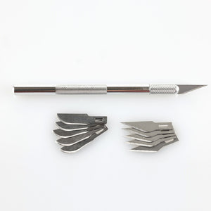 Scalpel en aluminium Heller 99009 à lame fine