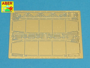 Aber 72A05 Jupes latérales pour PzKpfw IV (HJ),Brummbar / Jupes latérales pour PzKpfw IV (HJ),Brummbar 1/72