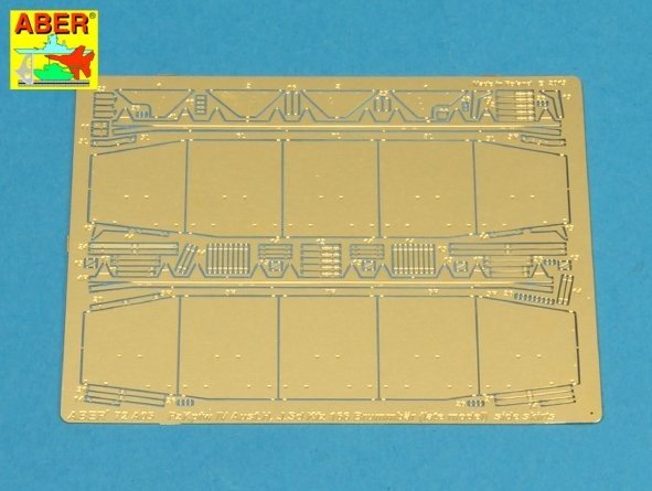 Aber 72A05 Jupes latérales pour PzKpfw IV (HJ),Brummbar / Jupes latérales pour PzKpfw IV (HJ),Brummbar 1/72