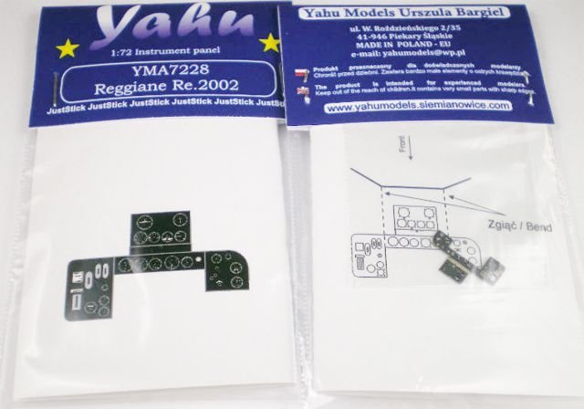 Yahu YMA7228 Reggiane Re.2002 (Épée) 1/72