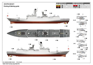 Trumpeter 04543 PLA Navy Type 054A FFG 1/350 – immagine 4