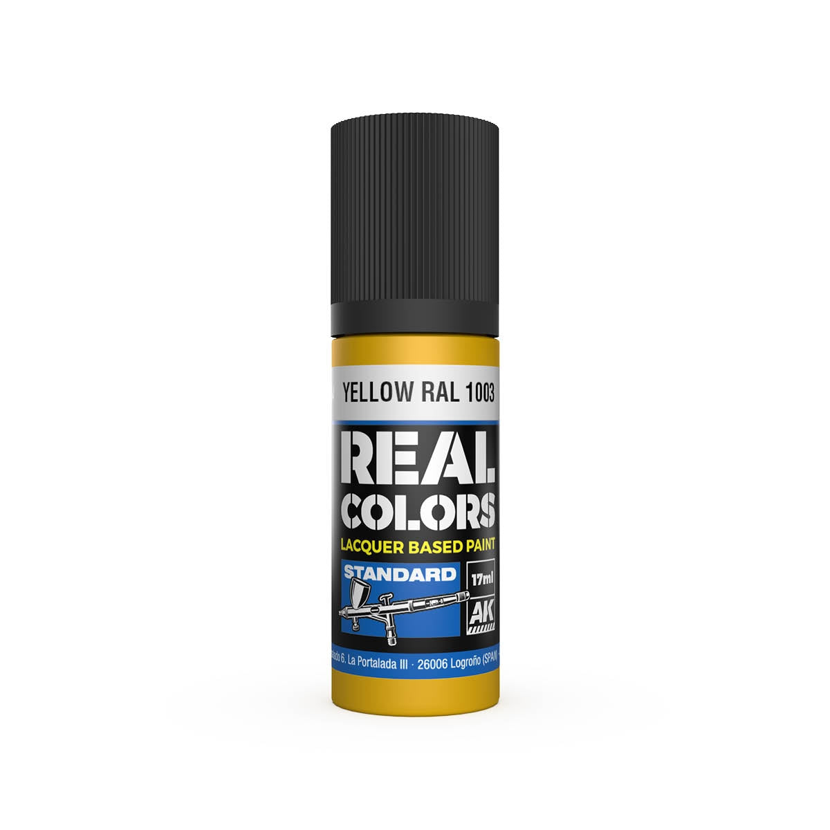 AK Interactive RC814 Jaune RAL 1003 17 ml – immagine 2