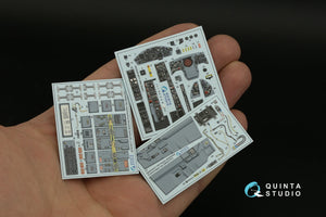 Intérieur coloré imprimé en 3D sur papier décalcomanie Quinta Studio QD32180 F-104S (Italeri) 1/32 – imagen 2