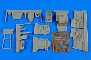 Aires 4625 Lavochkin La-5 cockpit set 1/48 Zvezda