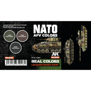 AK Interactive RCS131 Couleurs OTAN pour véhicules blindés 3 x 17 ml – Bild 2