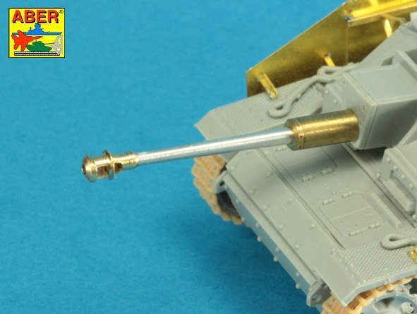 Aber 72L-65 Canon Bartel allemand StuK.40 L/48 de 7,5 cm avec frein de bouche modèle intermédiaire pour StuG. III Ausf.G tardif et StuG. IV - début (1/72) – image 4
