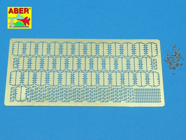 Aber 35138 Patins antidérapants pour chars T-34 (1/35)
