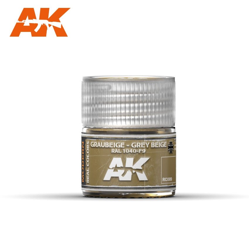 AK Interactive RC089 GRAUBEIGE – GRIS BEIGE RAL 1040-F9 10ml