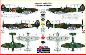 Kovozavody Prostejov KPM0068 Supermarine Spitfire Mk.Vb Étoiles rouges 1/72 – Bild 2