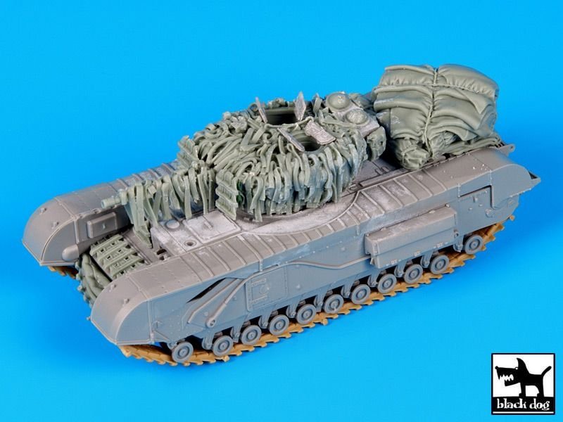 Maquette Black Dog T72076 Churchill Mk IV pour Dragon au 1/72 – immagine 2