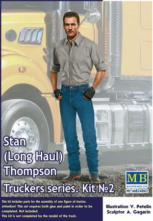 Master Box 24042 Série Truckers : Stan Long Haul Thompson (1/24)